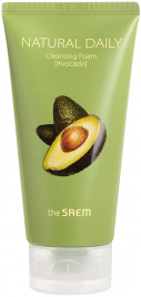 Пенка для умывания с авокадо, 150 мл | The Saem Natural Daily Cleansing Foam Avocado