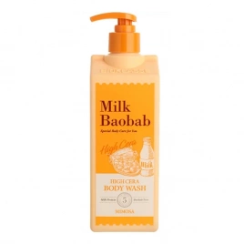 Гель для душа с ароматом мимозы, 500 мл | MilkBaobab High Cera Body Wash Mimosa