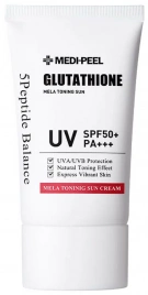 Солнцезащитный крем с глутатионом, 50 мл | Medi-Peel Bio-Intense Glutathione Mela Toning Sun Cream