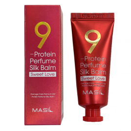 Несмываемый бальзам для поврежденных волос, 20 мл | MASIL 9 Protein Perfume Silk Balm Sweet Love