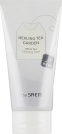 Пенка для умывания с экстрактом белого чая, 170 мл | THE SAEM Healing Tea Garden White Tea Cleansing Foam