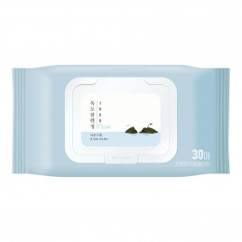 Очищающие салфетки для снятия макияжа, 30 шт | Round Lab 1025 Dokdo Cleansing Tissue