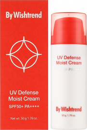Увлажняющий солнцезащитный крем , 50 гр | BY WISHTREND UV Defense Moist Cream SPF50+ PA++++