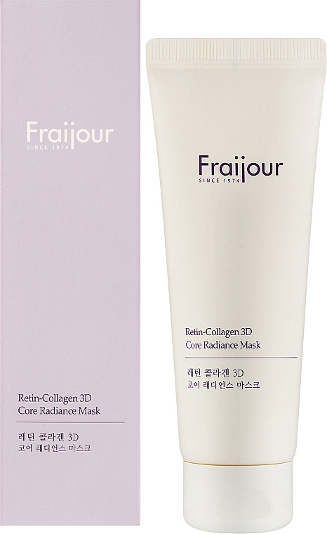Ночная укрепляющая маска с коллагеном и ретинолом, 75 мл | Fraijour Retin-Collagen 3D Core Radiance Mask фото 2