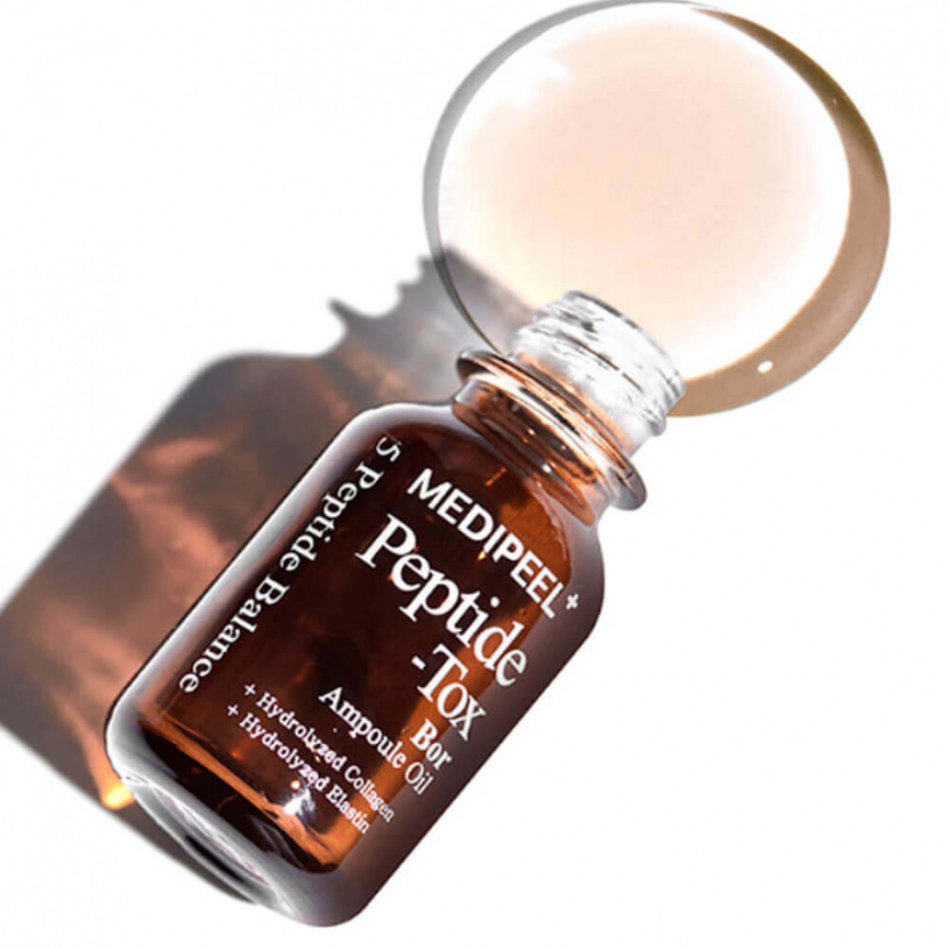 Лифтинг-масло с комплексом пептидов, 15 мл | Medi-Peel Peptide-Tox Bor Ampoule Oil фото 2