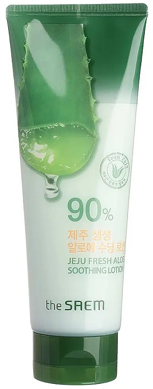 Лосьон для тела с экстрактом алоэ, 250 мл | THE SAEM Jeju Fresh Aloe Soothing Lotion 90% фото 1