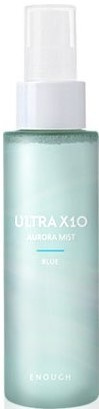 Спрей-мист для лица увлажняющий, 80 мл | ENOUGH Ultra X10 Aurora Mist (Blue) фото 1