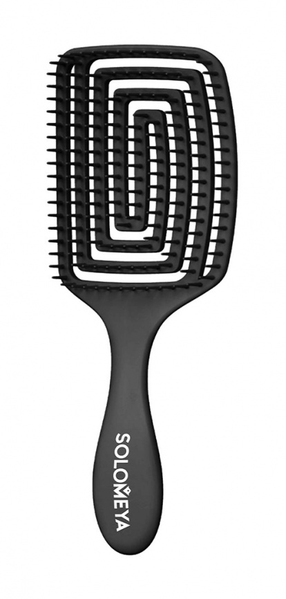 Расческа для волос (лопатка) с ароматом винограда, 1 шт | SOLOMEYAWet Detangler Brush Paddle Grape фото 1