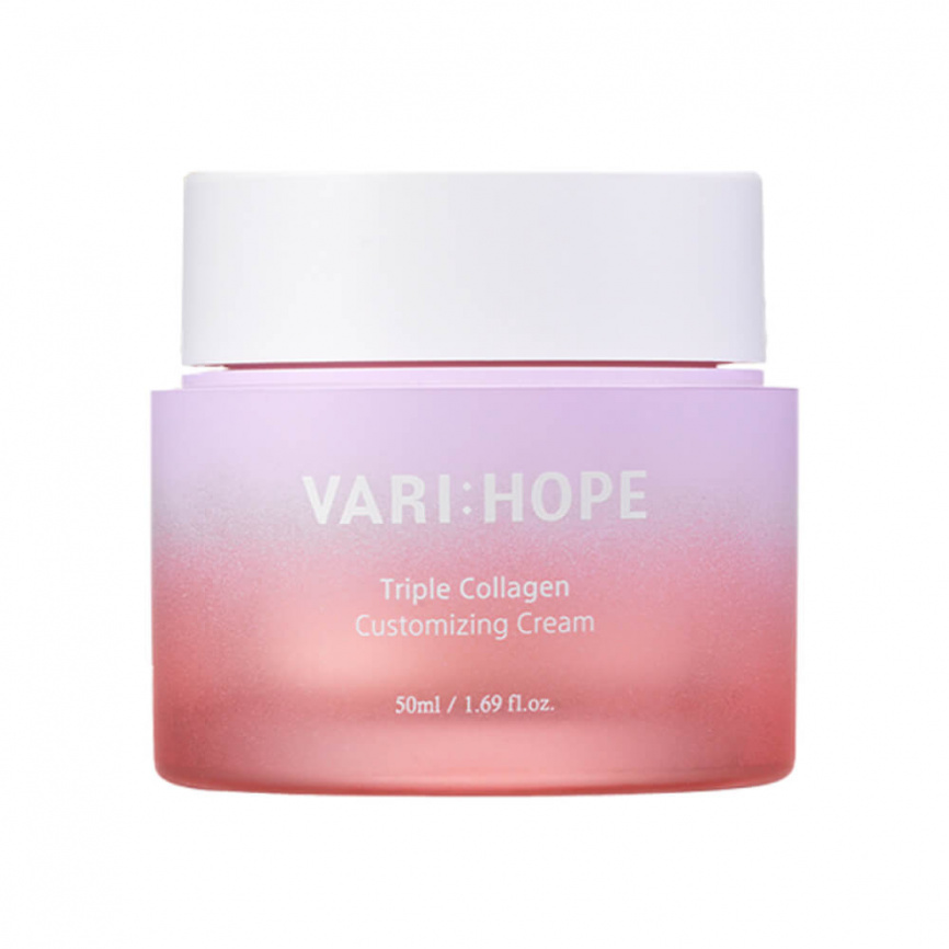 Укрепляющий крем с коллагеном, 50 мл | VARI:HOPE Triple Collagen Customizing Cream фото 1