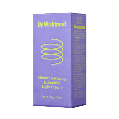 Ночной крем с бакучилом и ретиналем, 30 мл | BY WISHTREND Vitamin A-mazing Bakuchiol Night Cream фото 2