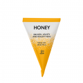 Маска для лица смываемая медовая, 1шт*5гр | J:ON Honey Smooth Velvety and Healthy Skin Wash Off Mask Pack