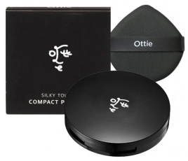 Компактная пудра, 10 гр | Ottie Silky Touch Compact Powder 01
