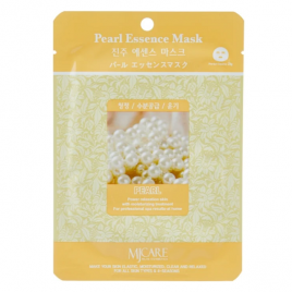 Маска тканевая жемчуг, 23 гр | MIJIN Pearl Essence Mask