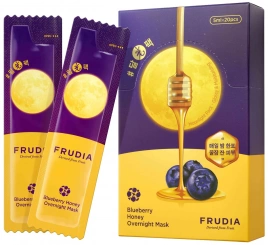 Набор Питательная ночная маска с черникой и медом, 20ш*5мл | Frudia Blueberry Honey Overnight Mask