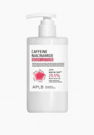 APLB Крем-лосьон для тела с кофеином CAFFEINE NIACINAMIDE BODY LOTION 300 мл