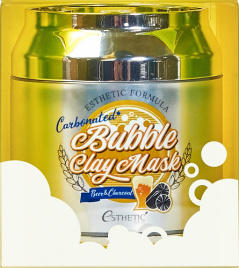 Очищающая кислородная маска, 80 мл | ESTHETIC HOUSE Esthetic Formula Carbonated Bubble Clay Mask