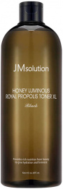 Тонер с экстрактом прополиса, 600 мл | JMsolution Honey Luminous Royal Propolis Toner XL Black