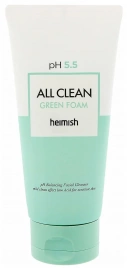 Гель для умывания для чувствительной кожи (миниатюра), 30 мл | Heimish All Clean Green Foam Miniature