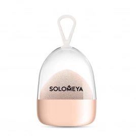 Мягкий спонж для макияжа персик, 1 шт | SOLOMEYA Super Soft Blending Sponge Peach