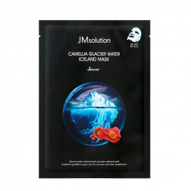 Маска с камелией и водой ледников Исландии, 30 мл | JMsolution CAMELLIA GLACIER WATER ICELAND MASK