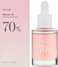 Тонизирующая сыворотка с экстрактом персика и ниацинамидом, 30 мл | ANUA Peach 70% Niacin Serum