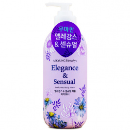 Гель для душа Парфюмированная линия ЭЛЕГАНС, 500г | Kerasys Elegance&Sensual Perfumed Body Wash