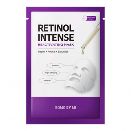 Маска тканевая с ретинолом и бакучиолом, 22 гр | SOME BY MI Retinol Intense Reactivating Mask