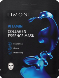 Витаминизирующая маска с коллагеном, 23 гр | LIMONI Vitamin Collagen Essence Mask