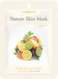 Тканевая маска с витаминами, 23 мл | FoodaHolic Vitamin Nature Skin Mask