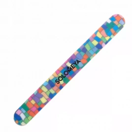 Пилка для натуральных ногтей, 220/220 грит | SOLOMEYA Gaudi Milar Nail File