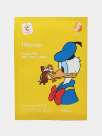 Тканевая маска с витамином С для сияния кожи, 30 мл | JMsolution Disney Collection Vita C Mask