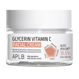 Крем для лица с глицерином и витамином C, 55 мл | APLB GLYCERIN VITAMIN C FACIAL CREAM