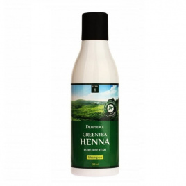 Шампунь для волос с зеленым чаем и хной, 200 мл | DEOPROCE GREENTEA HENNA PURE REFRESH SHAMPOO