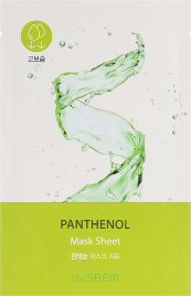 Маска для лица тканевая, 22 мл | THE SAEM BIO SOLUTION Moisturizing Panthenol Mask Sheet