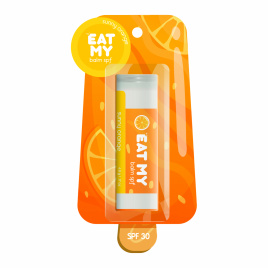Бальзам для губ c SPF 30 "Солнечный апельсин", 4,8 гр | EAT MY Balm SPF Sunny Orange