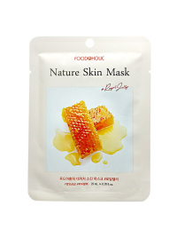 Тканевая маска с маточным молочком, 23 мл | FoodaHolic Royal Jelly Nature Skin Mask