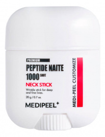 Укрепляющий стик для зоны шеи и декольте, 20 гр | Medi-Peel Premium Peptide Naite 1000 Shot Neck Stick