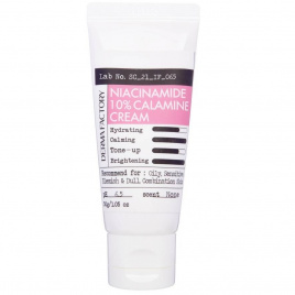 Успокаивающий крем для чувствительной кожи, 30 мл | Derma Factory Niacinamide 10% Calamine Cream