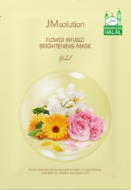 Осветляющая тканевая маска, 30 мл | JMsolution Flower Infused Brightening Mask