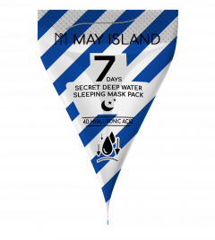 Ночная маска с гиалуроновой кислотой, 1 шт | May Island Secret Deep Water Sleeping Mask Pack