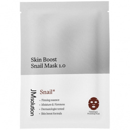 JMsolution Тканевая маска-бустер с муцином улитки Skin Boost Snail Mask 1.0 30 мл
