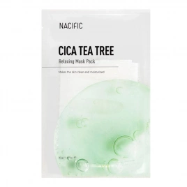 Тканевая маска с центеллой азиатской и чайным деревом, 30 гр | Nacific Cica Tea Tree Relaxing Mask Pack