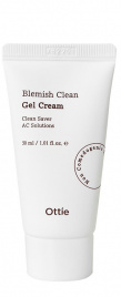 Крем-гель для проблемной кожи c салициловой кислотой (миниатюра ), 30 мл | Ottie Blemish Clean Gel Cream