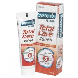 Зубная паста Комплексный уход с ароматом апельсина, 120 гр | LION Systema Total Care