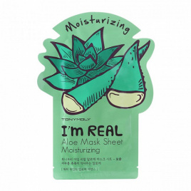 Маска тканевая с экстрактом алоэ, 21 мл | TONY MOLY I’m Real Aloe Mask Sheet Moisturizing