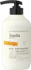 Маска для волос с ароматом тюльпана, альпийской фиалки и ветивера, 500 мл | JMELLA IN FRANCE LA TULIPE HAIR TREATMENT