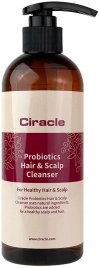 Шампунь с пробиотиками для ослабленных волоc, 500 мл | CIRACLE Probiotics Hair & Scalp Cleanser