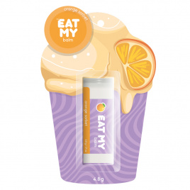 Бальзам для губ "Апельсиновый сорбет", 4,8 гр | EAT MY Balm Orange Sorbet