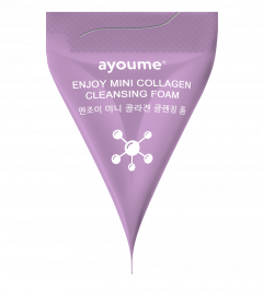 Пенка для умывания с коллагеном, 1шт*3гр | AYOUME Enjoy Mini Collagen Cleansing Foam