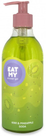 Гель для душа "Содовая с киви и ананасом", 200 мл | EAT MY Shower Gel Kiwi & Pineapple Soda
